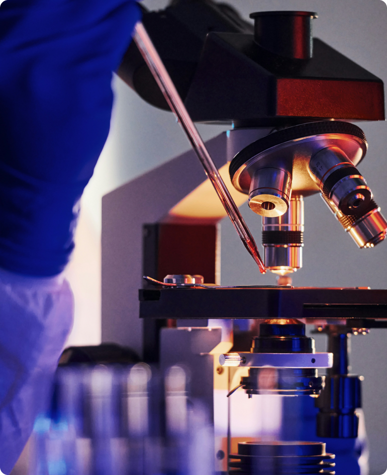 Lab equipment used in GLP-1 compounding